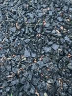 Leisteenen tuin, Tuin en Terras, Grind, Keien en Split, Ophalen, Gebruikt, Zwart, Split