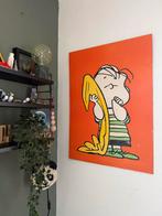 Vintage poster Snoopy/Linus Blanket (hardboard), Ophalen of Verzenden, A1 t/m A3, Film en Tv, Rechthoekig Staand