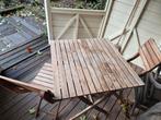 Sier setje tuin, Ophalen, Gebruikt, Rond, Hout