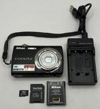 Nikon coolpix S220 - compact camera, Verzamelen, Fotografica en Filmapparatuur, Ophalen of Verzenden, Voor 1940, Fototoestel
