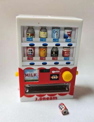 Miniatuur frisdrank automaat poppenhuis café drankje koffie beschikbaar voor biedingen