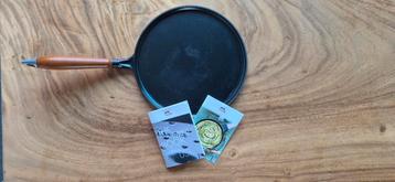 Staub Pannenkoekenpan / Crepepan - Zwart - ø 28 cm - geëmail beschikbaar voor biedingen