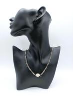 Zilveren jasseronketting met zilveren slot, 77 cm, Gebruikt, Info@zilverwebsite.nl, Verzenden, Zilverwebsite.nl