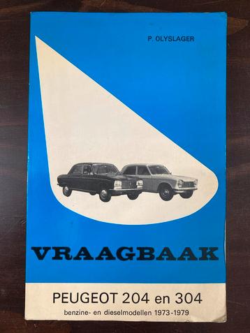 Peugeot 204 & 304 Vraagbaak 1973-1979 beschikbaar voor biedingen