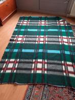 Wollen geruite deken., Huis en Inrichting, Woonaccessoires | Plaids en Woondekens, Ophalen of Verzenden, Zo goed als nieuw