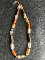 Coeur de Lion Halsketting, Met kristal, Overige materialen, Bruin, Ophalen of Verzenden