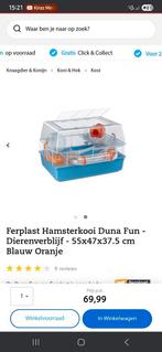 Hamsterhok, Minder dan 75 cm, Zo goed als nieuw, Hamster, Ophalen