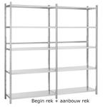 aanbouw rek gegalvaniseerde stelling 50x100, Doe-het-zelf en Verbouw, Steigers, Ophalen, Overige typen, Minder dan 2 meter
