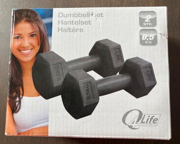 Qu life Dumbbell 2 stuks 0,5 kg nieuw beschikbaar voor biedingen