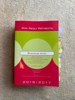 Burgerlijk Rechtboek 2016/2017 - Ars Aequi, Ophalen, Alpha, Gelezen, HBO