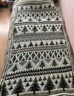 Gehaakte (Acryl garen) Kerst deken. Met glitter, Ophalen of Verzenden, Nieuw, Haken, Wol of Garen