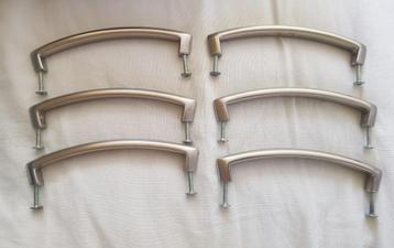 6  RVS zware kwaliteit keukenhandgrepen, pst beschikbaar voor biedingen