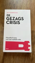 Ad Verbrugge - De gezagscrisis, Boeken, Filosofie, Ad Verbrugge, Ophalen of Verzenden, Zo goed als nieuw, Cultuurfilosofie