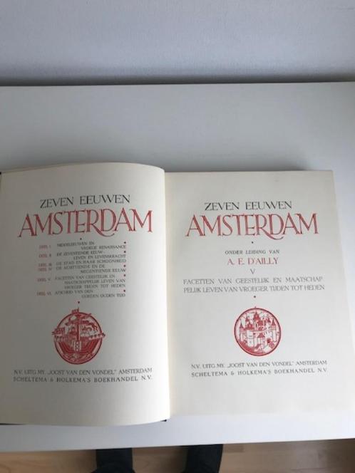 Zeven eeuwen Amsterdam, Boeken, Geschiedenis | Stad en Regio, Gelezen, 20e eeuw of later, Ophalen of Verzenden