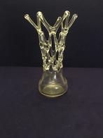 Design. Glazen  vorm Vaas object. Sculptuur. Handgemaakt., Ophalen of Verzenden