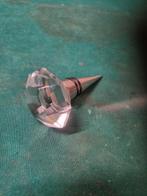 wijnstopper kristal glas geslepen, Verzamelen, Ophalen of Verzenden