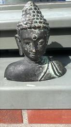 Antieke bronzen Boeddha beeld. Afmeting:  10x11x5cm, Ophalen of Verzenden, Zo goed als nieuw