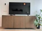 IKEA BESTÅ Tv meubel met houten panelen BJÖRKÖVIKEN, Huis en Inrichting, Kasten | Televisiemeubels, Ophalen, 150 tot 200 cm, Eikenhout