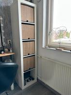 Kallax kast  5 vakken incl manden, Huis en Inrichting, Kasten | Boekenkasten, Zo goed als nieuw, Minder dan 100 cm, 25 tot 50 cm