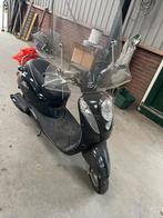 Zwartw Sym Mio Geel Kenteken - Scooter, Fietsen en Brommers, Snorfietsen en Snorscooters, Ophalen, Gebruikt, Benzine, SYM