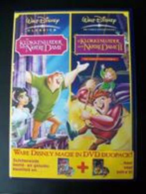 Walt Disney Klokkenluider v/d Notre Dame box in nieuwstaat, Cd's en Dvd's, Dvd's | Tekenfilms en Animatie, Zo goed als nieuw, Amerikaans