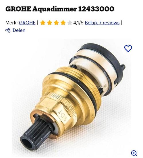 GROHE Aquadimmer 12433000, Doe-het-zelf en Verbouw, Sanitair, Nieuw, Overige typen, Ophalen of Verzenden