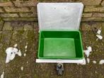 Vierkante aasbak met deksel en Rive D36 aansluiting, Ophalen of Verzenden, Gebruikt, Overige typen