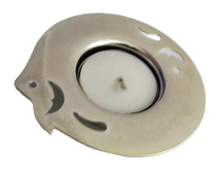 WMF silverplated waxinelichthouder, Antiek en Kunst, Curiosa en Brocante, Ophalen of Verzenden