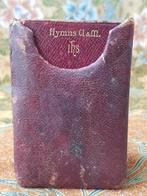 Twee antieke bijbeltjes uit Engeland in leder etui., Antiek en Kunst, Antiek | Boeken en Bijbels, Ophalen of Verzenden