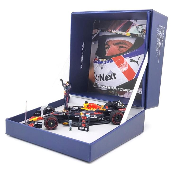 1/43 2022 Max Verstappen Red Bull RB18 Zandvoort winner, Verzamelen, Automerken, Motoren en Formule 1, Zo goed als nieuw, Formule 1