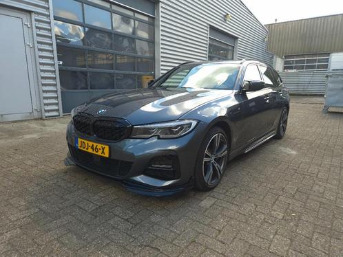 BMW 3-Serie 330e 292pk M-Pakket High-Exec 2021 Grijs HUD, Auto's, BMW, Bedrijf, 3-Serie, 360° camera, ABS, Achteruitrijcamera