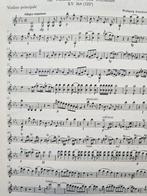 Mozart Sinfonia Concertante in Es - Bärenreiter Urtext, Muziek en Instrumenten, Bladmuziek, Klassiek, Ophalen of Verzenden, Zo goed als nieuw