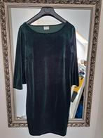 Velvet donkergroene jurk maat XS Vila, Ophalen of Verzenden, Zo goed als nieuw, Maat 34 (XS) of kleiner, Boven de knie
