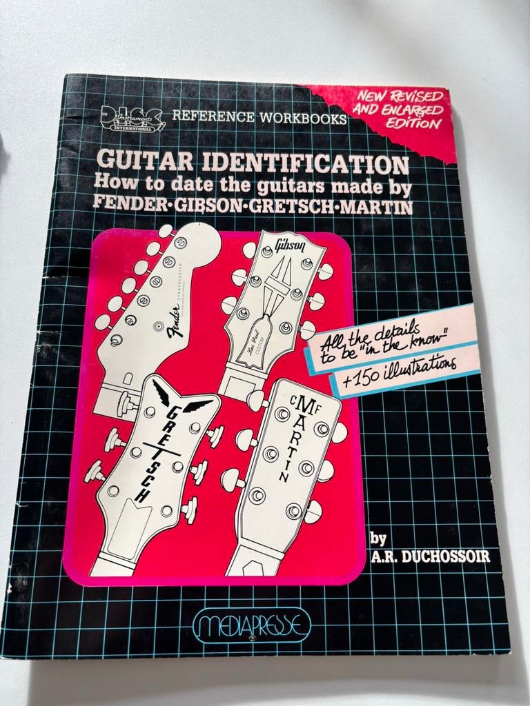 Guitar identification boek Duchossoir, Ophalen, Zo goed als nieuw, Artiest