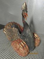 Antiek Beeld uit Indonesië Paradijsvogel Bird Tempelornament, Antiek en Kunst, Kunst | Beelden en Houtsnijwerken, Ophalen of Verzenden