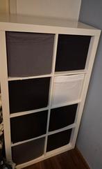 Ikea Kallax opbergkast inclusief bakken, Ophalen of Verzenden, Zo goed als nieuw