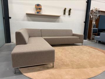 Nieuw Gelderland 6511 Hoekbank andes stof Design Bank Taupe beschikbaar voor biedingen