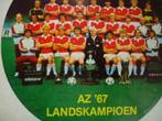 sticker oud AZ'67 AZ voetbal Kampioen Adidas Alkmaar retro, Verzenden, Zo goed als nieuw, Bedrijf of Vereniging