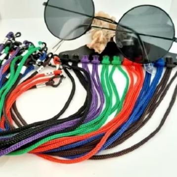 Partij nieuwe (zonne-) brilkoordjes unisex (12 stuks) beschikbaar voor biedingen