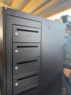 2 zwarte lockerkasten van Inofec, Huis en Inrichting, Kasten | Lockerkasten, Ophalen, Gebruikt, Nog heel netjes, Industrieel