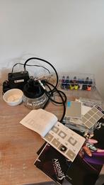 Airbrush Nagelstyling Set, Overige kleuren, Ophalen of Verzenden, Zo goed als nieuw, Handen en Nagels