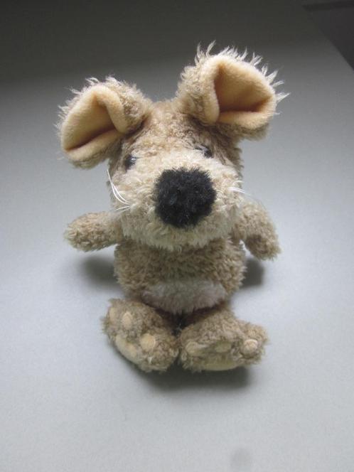 Happy Horse 2000 bruin ruwharig pluche muis knuffel onbespee, Kinderen en Baby's, Speelgoed | Knuffels en Pluche, Nieuw, Overige typen