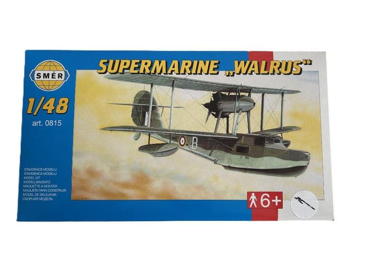 Smer SUPERMAR. WALRUS MK2 1:48 SME-0815, Hobby en Vrije tijd, Modelbouw | Vliegtuigen en Helikopters, Nieuw, Groter dan 1:72, Overige merken