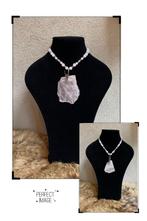Rozenkwarts Ketting met Bling, Sieraden, Tassen en Uiterlijk, Kettingen, Ophalen of Verzenden, Zo goed als nieuw, Steen of Mineraal