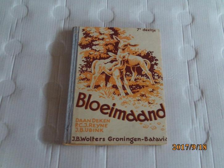 3x bloeimaand - deken - reyne - ubink - w.g. van de hulst, Boeken, Schoolboeken, Gelezen, Overige niveaus, Ophalen of Verzenden