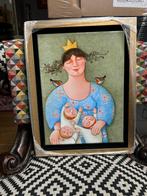 Ada Breedveld schilderij gratis verzenden, Antiek en Kunst, Ophalen of Verzenden