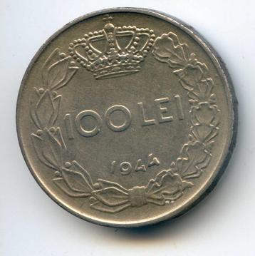 Roemenië 100 Lei 1944 Mooi Exemplaar beschikbaar voor biedingen
