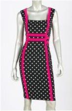 Joseph Ribkoff prachige chique polka dot jurk mt 44