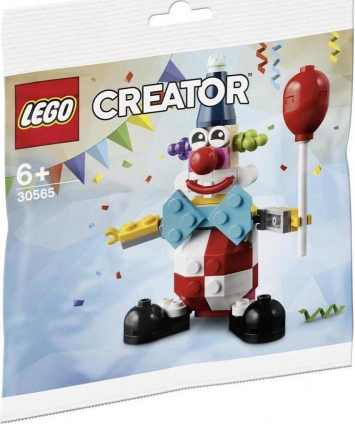 Lego 30565 Creator Verjaardags clown polybag, Kinderen en Baby's, Speelgoed | Duplo en Lego, Nieuw, Lego, Complete set, Ophalen
