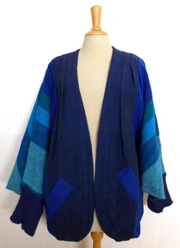 Prachtig blauw vest/top van Skorpi! XL/XXL beschikbaar voor biedingen